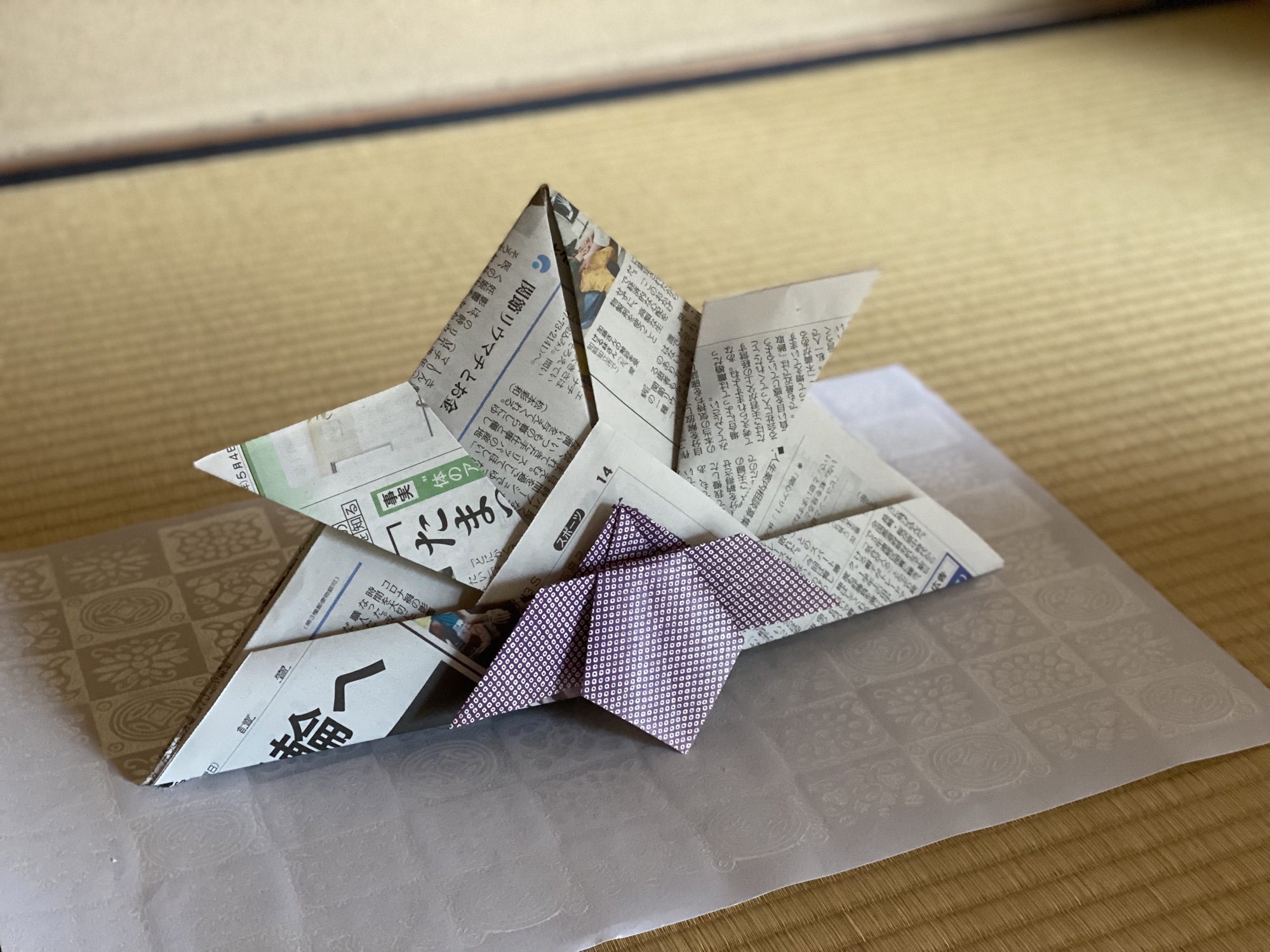 新聞紙兜
