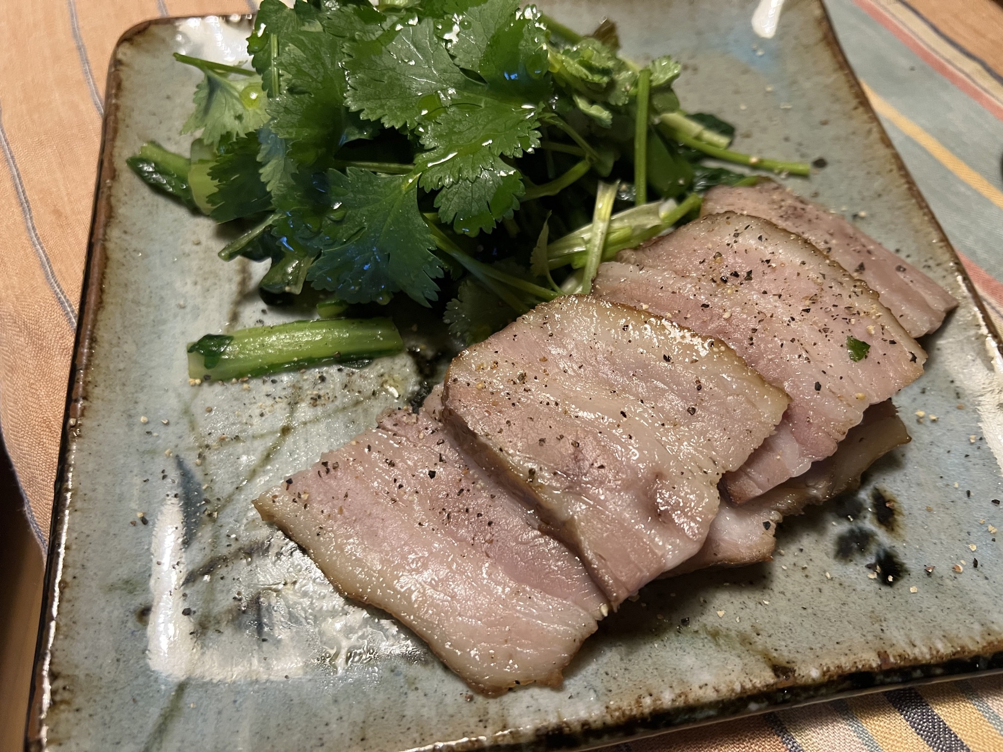 手作りパンチェッタ