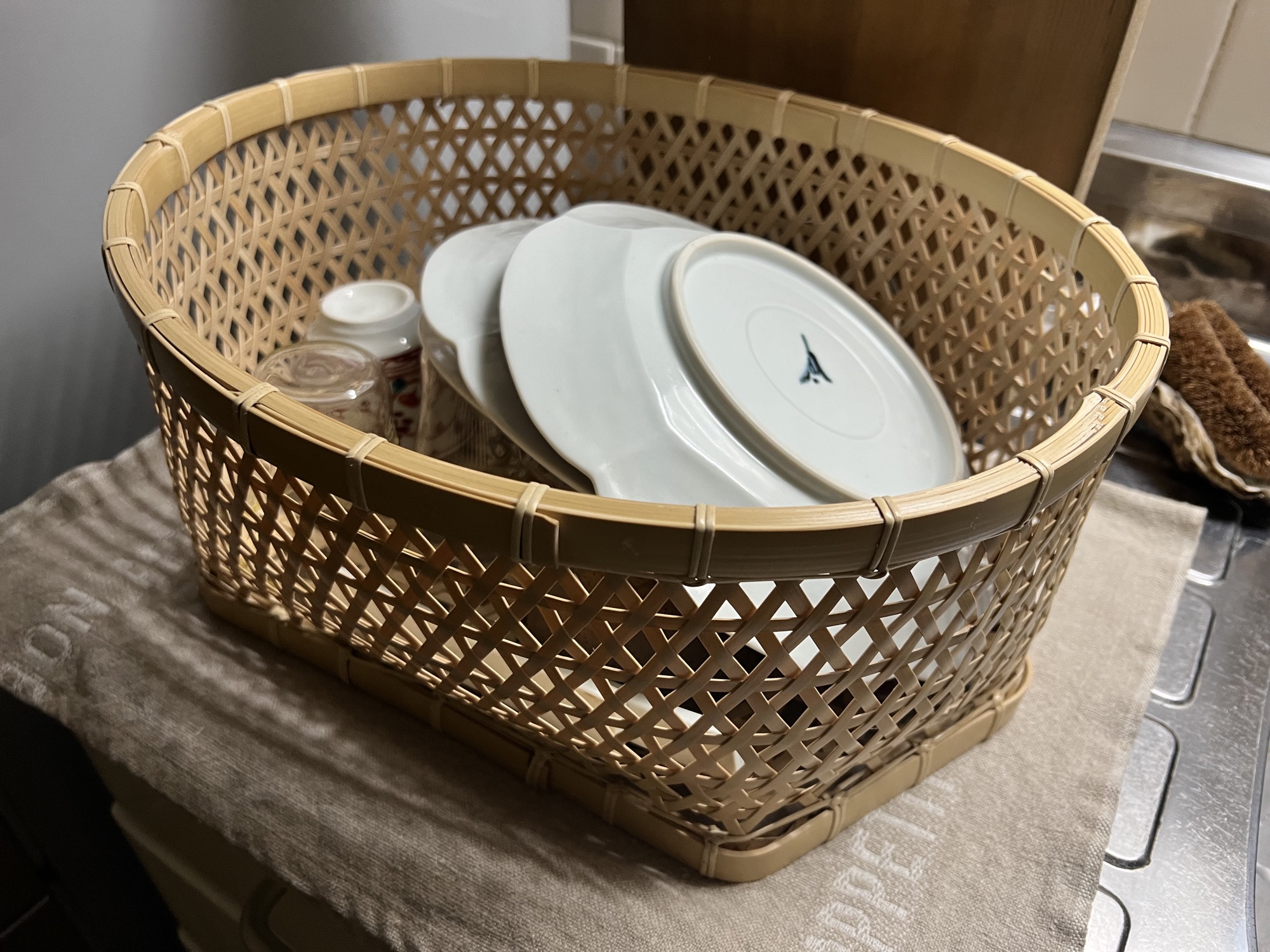 椀かご　楕円大