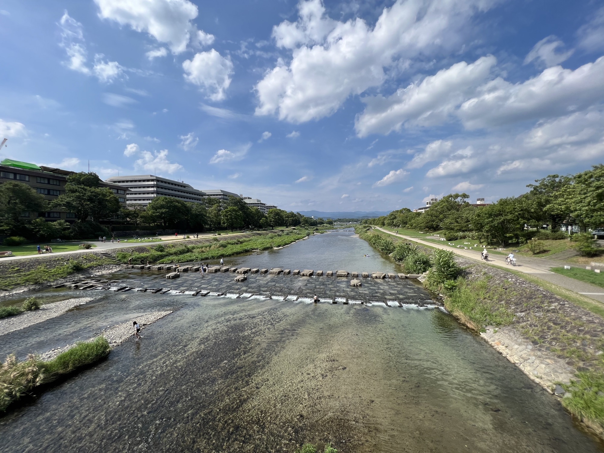 荒神橋より
