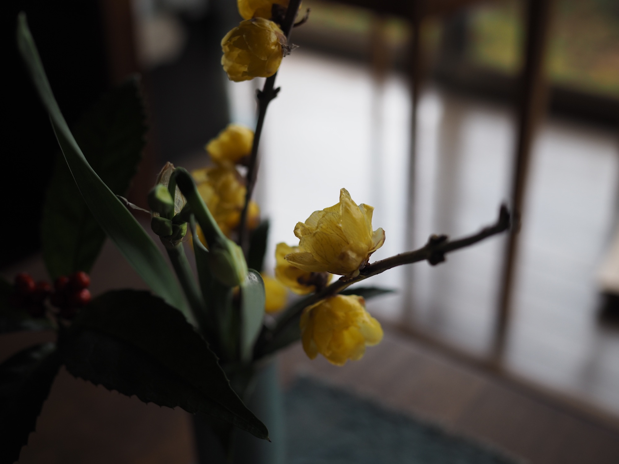 お正月の花