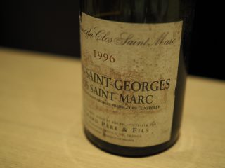 Nuit St Georges “Clos st Marc” ‘96 Bouchard P&F