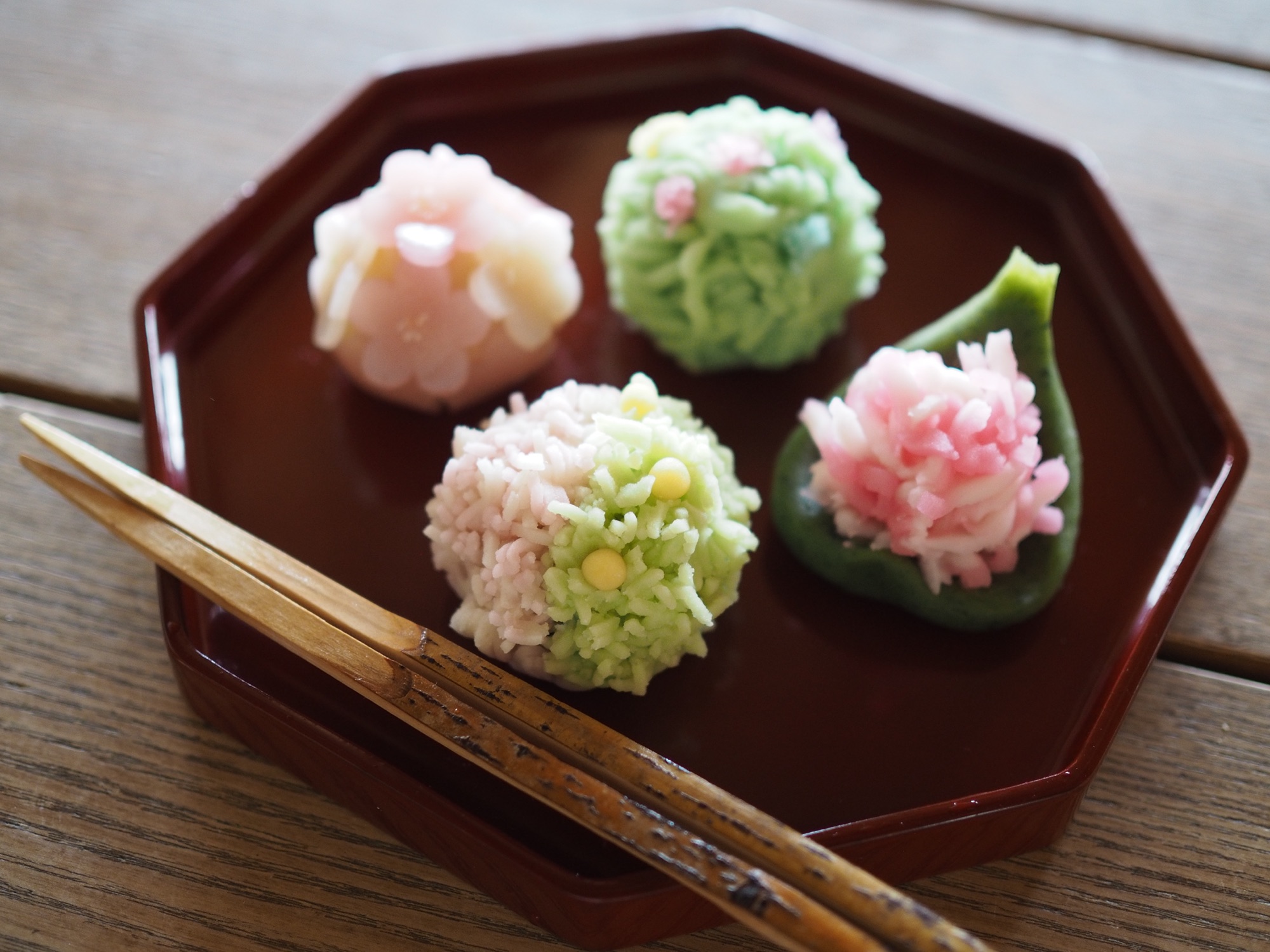 季節の上生菓子