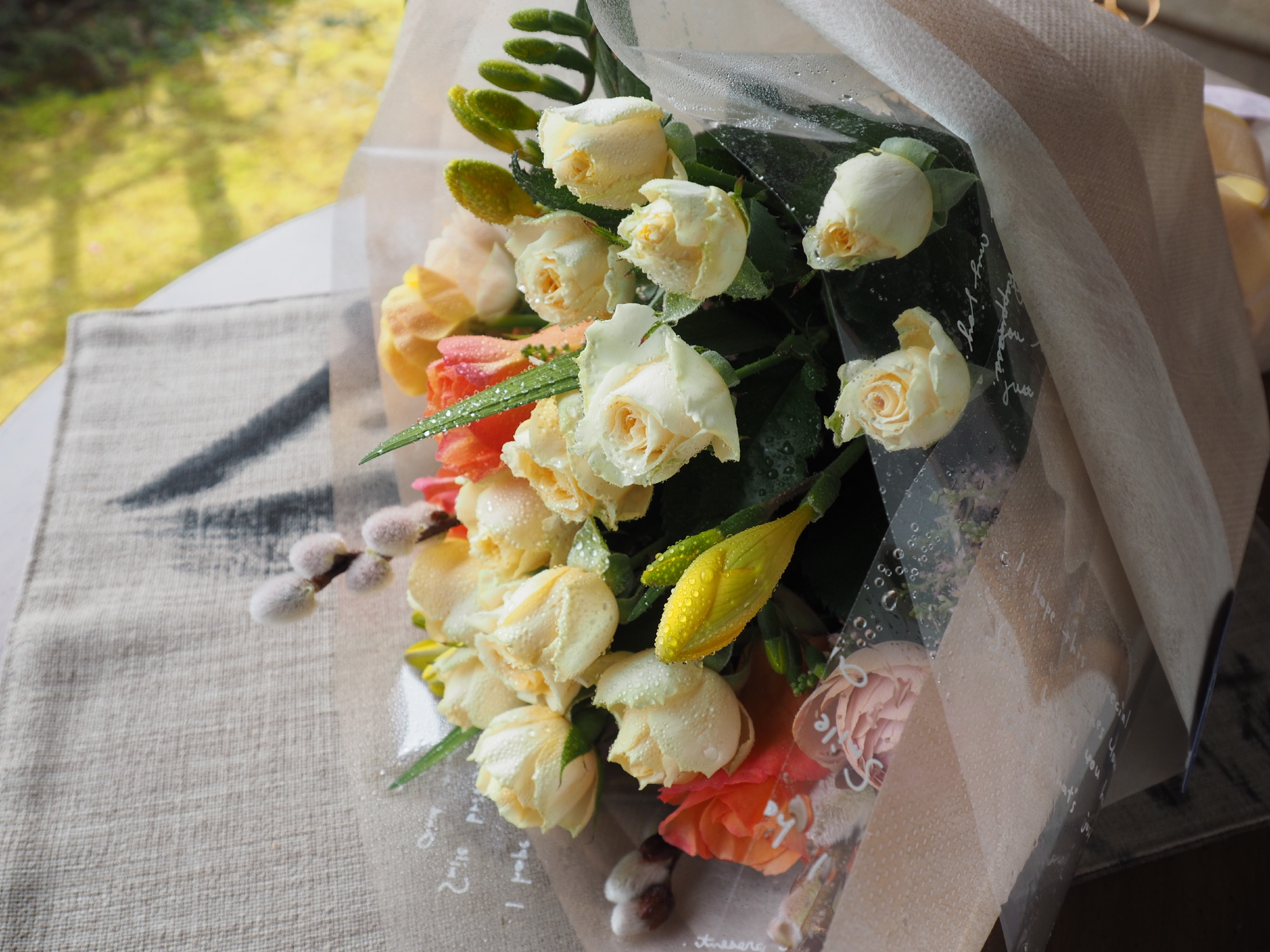 やぎからの花束