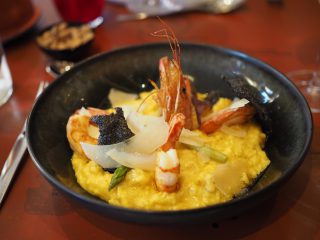 エビのリゾット＠ LE CARRE DU PALAIS