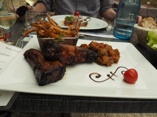 肉料理＠les jardins d'été