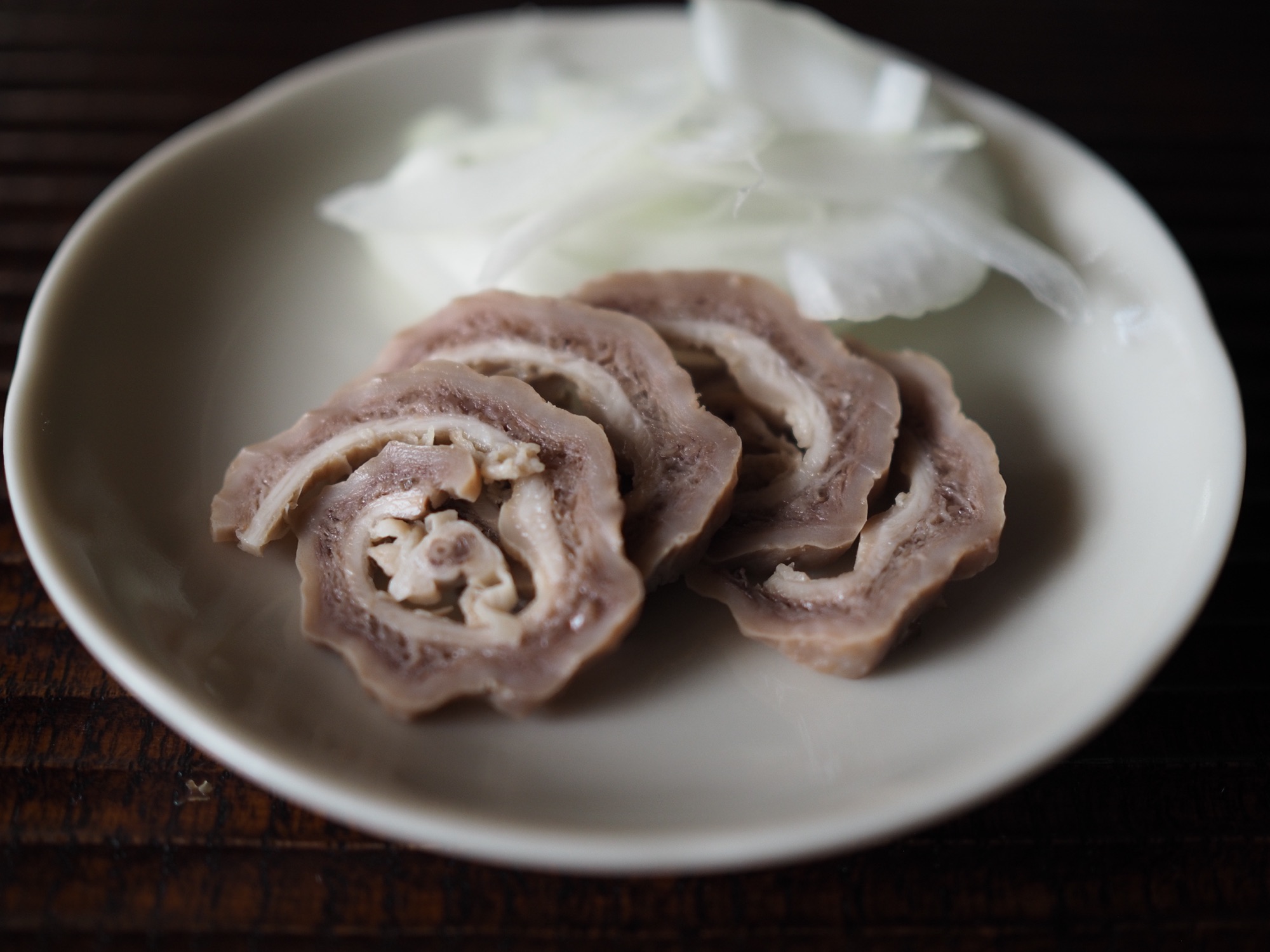 わた（マグロの胃袋）のボイル